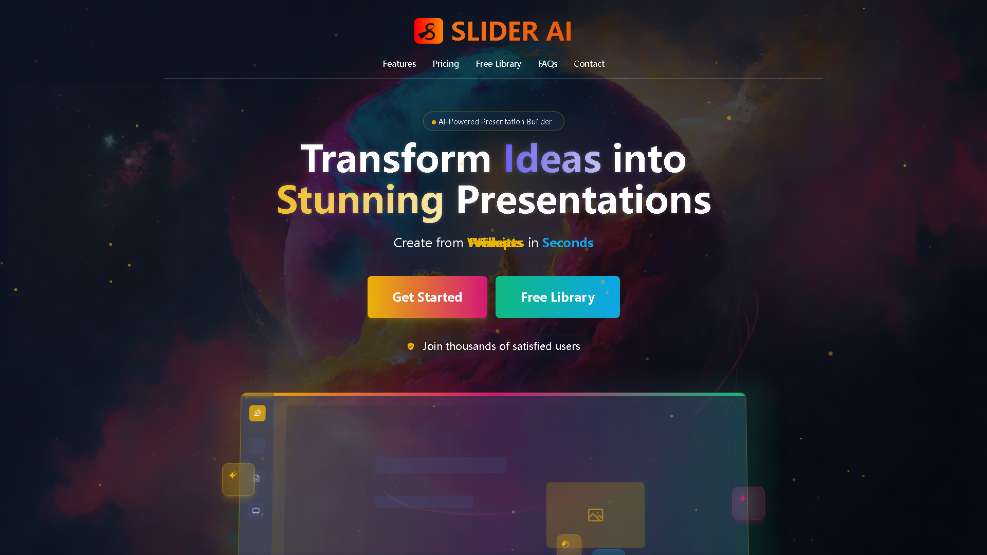 Slider AI Interface Screenshot - Office & Productivity Tool