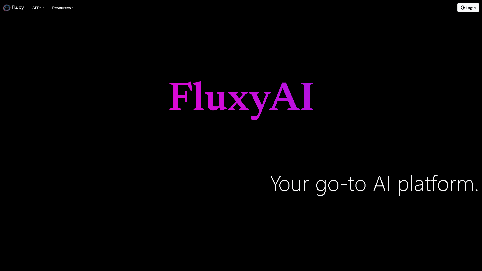 FLUXY AI Interface Screenshot - Writing & Editing Tool