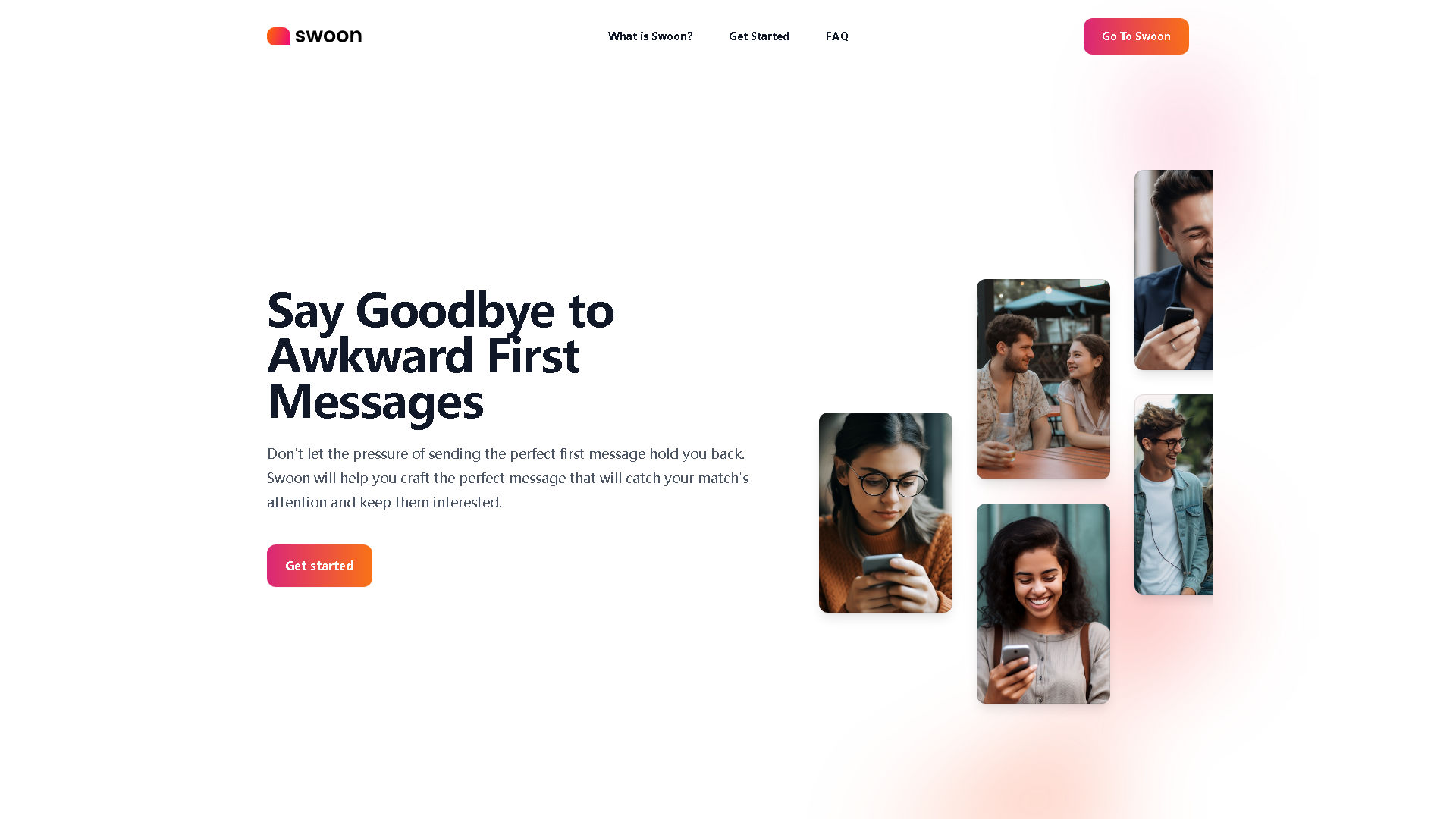 Swoon Interface Screenshot - Writing & Editing Tool