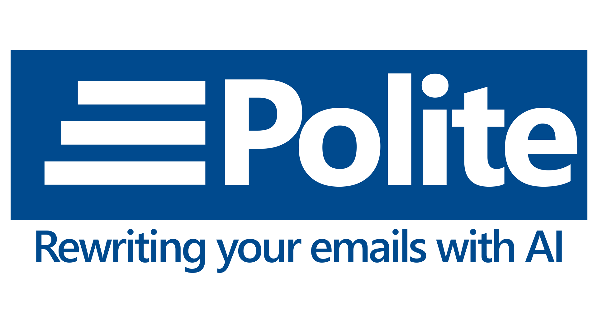 PolitePost Logo - Writing & Editing Tool